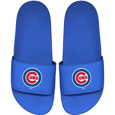 Men's ISlide Royal Chicago Cubs Primary Motto Slide Sandals