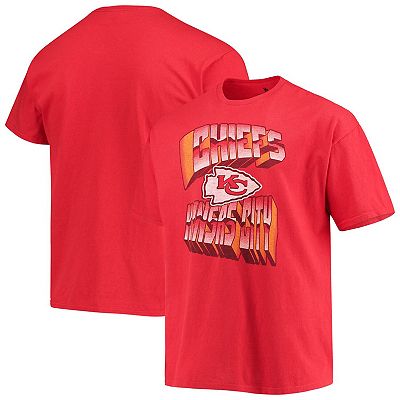 Men s Junk Food Red Kansas City Chiefs Local T Shirt