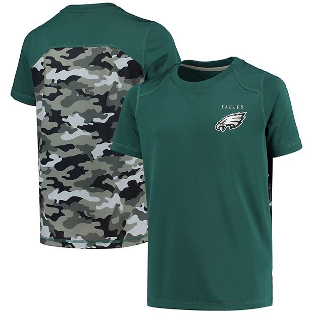 Youth Midnight Green Philadelphia Eagles Extra Yardage T-Shirt
