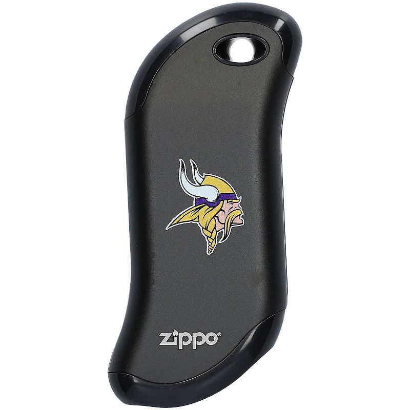 Zippo Minnesota Vikings HeatBank 9s Rechargeable Hand Warmer, Black