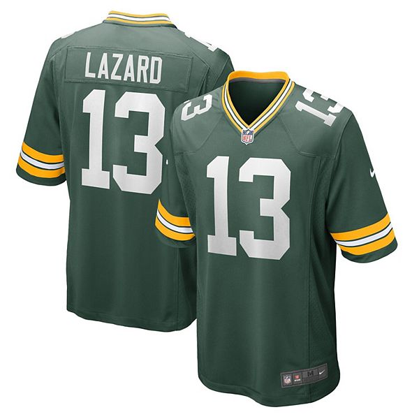 1119 MENS Green Bay Packers ALLEN LAZARD Football Jersey Shirt BLACK New