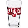 Wisconsin Badgers 16oz. Repeat Alumni Pint Glass