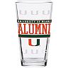 Miami Hurricanes 16oz. Repeat Alumni Pint Glass