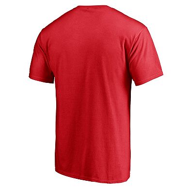 Men's Fanatics Branded Kawhi Leonard Red LA Clippers Pick & Roll T-Shirt