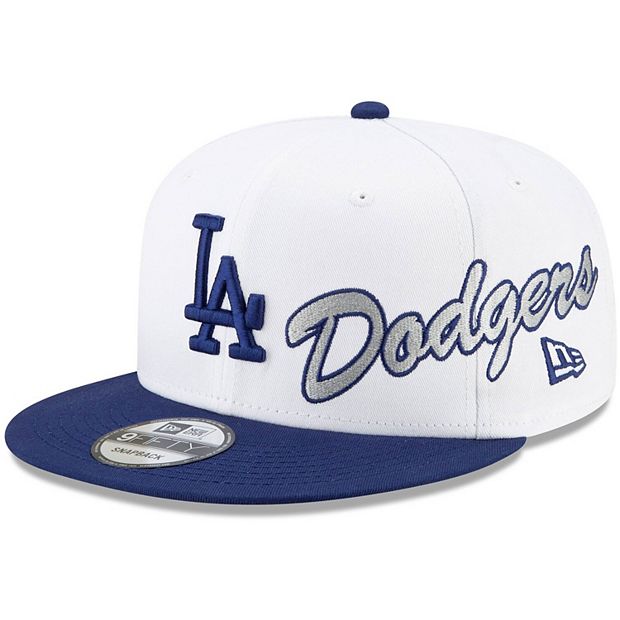 Men's New Era White Los Angeles Dodgers Vintage 9FIFTY Snapback Hat