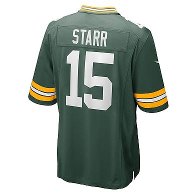 Men's Nike Bart Starr Green Green Bay Packers Retired Player Game Jersey