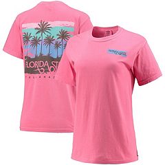 Lids Miami Dolphins Pro Standard Women's Cropped Boxy T-Shirt - Pink