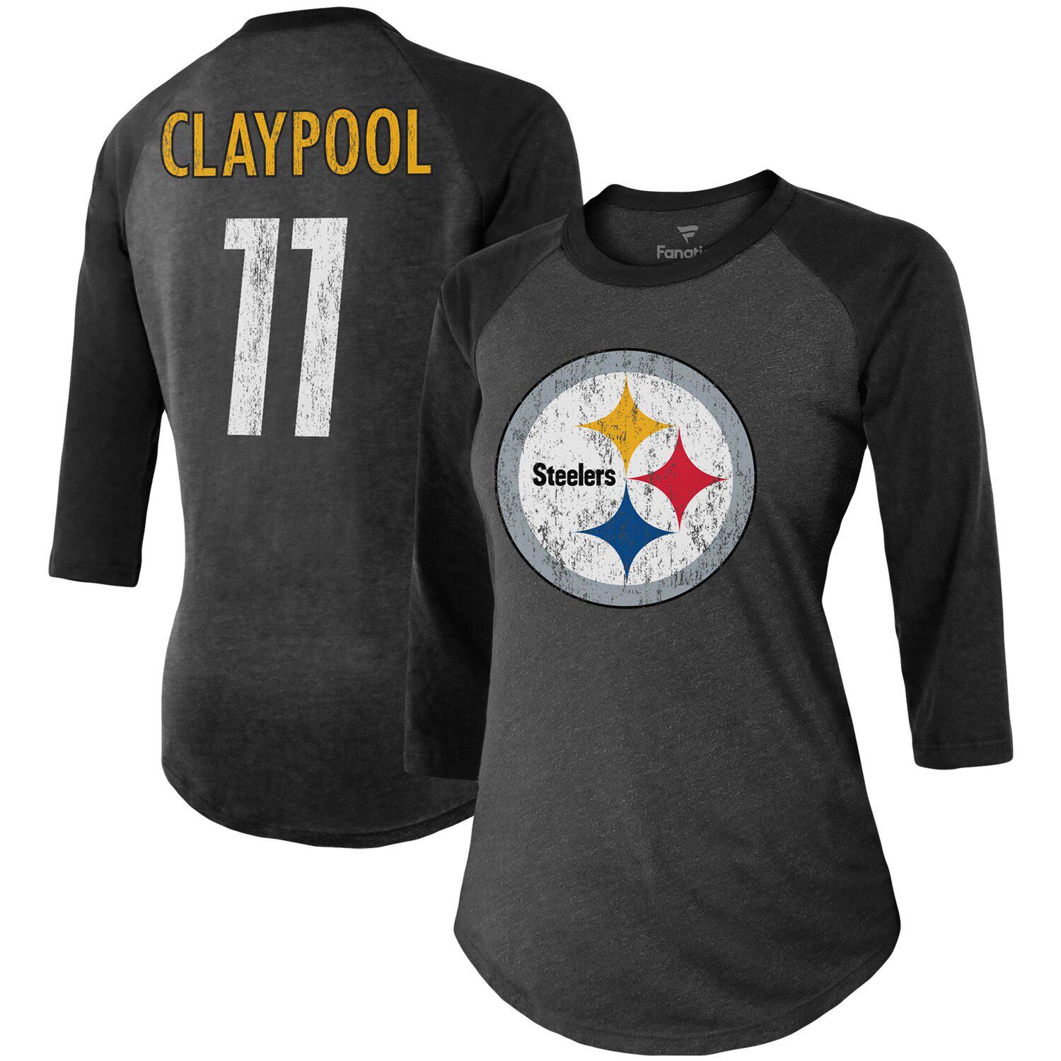 Youth Nike Chase Claypool Black Pittsburgh Steelers Alternate Player Game Jersey