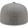 Men's New Era Gray Dallas Mavericks Color Pack 59FIFTY Fitted Hat