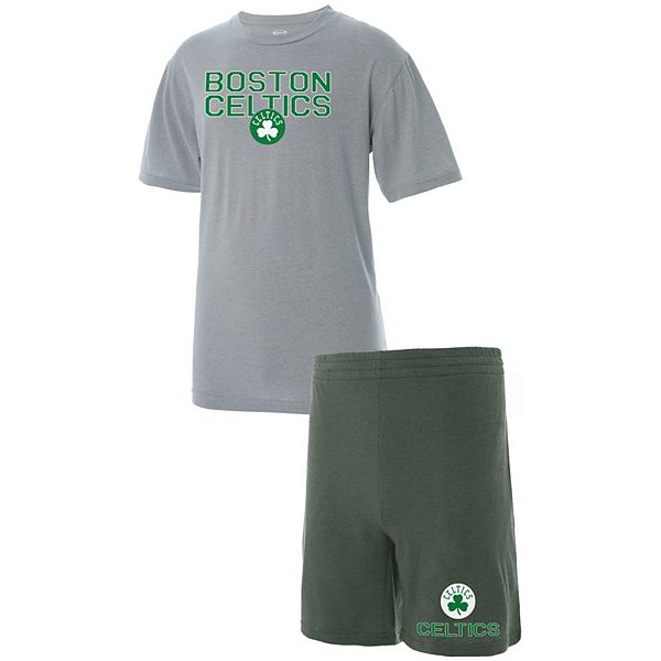 Men's Concepts Sport Black/Kelly Green Boston Celtics Long Sleeve T-Shirt &  Pants Sleep Set