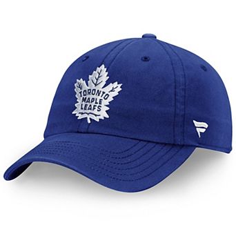 Men's Fanatics Branded Blue Toronto Maple Leafs Core Primary Logo Adjustable Hat
