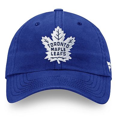 Men's Fanatics Branded Blue Toronto Maple Leafs Core Primary Logo Adjustable Hat