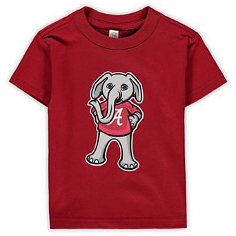 Toddler Crimson Alabama Crimson Tide Big Mascot Logo T-Shirt