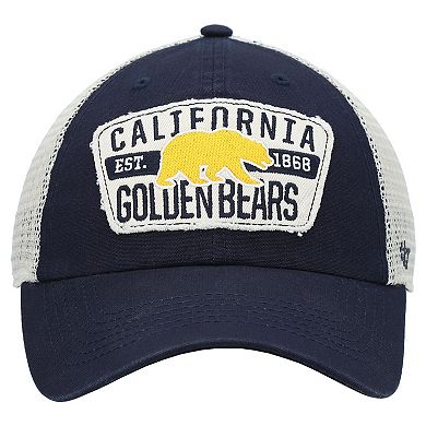 Men's '47 Navy Cal Bears Crawford Clean Up Trucker Snapback Hat