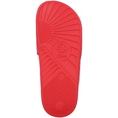Men's ISlide Red Washington Nationals Primary Motto Slide Sandals