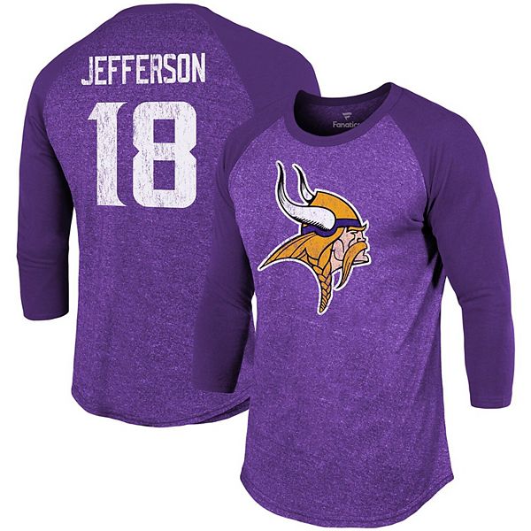 MVP Justin Jefferson Minnesota Vikings Football Shirt - Ink In Action