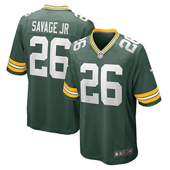 Men's Nike Darnell Savage Jr. Green Green Bay Packers Game Team Jersey