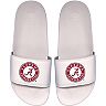 Men's ISlide White Alabama Crimson Tide Primary Motto Slide Sandals