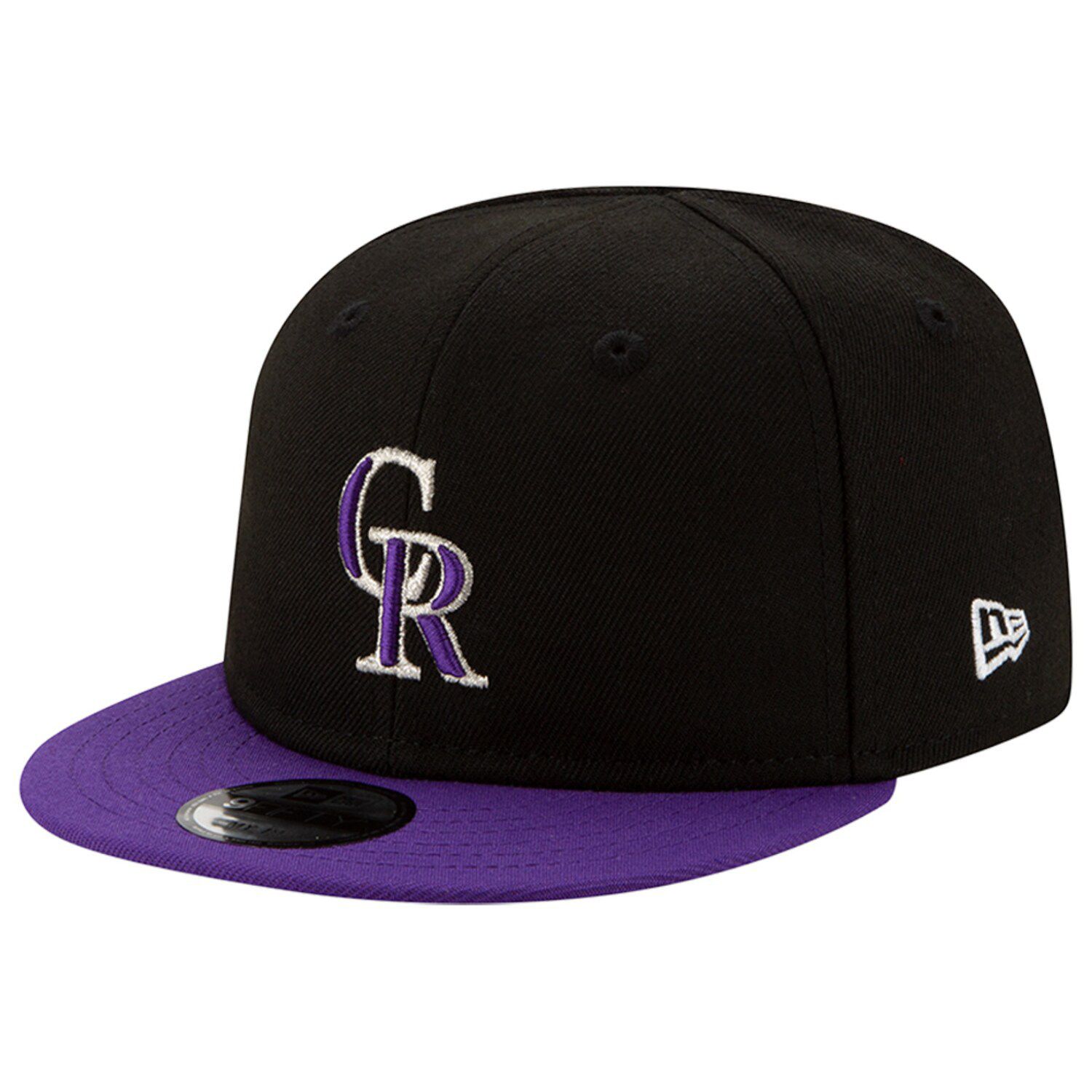 Colorado Rockies Hat Baseball Cap Fitted 7 3/8 New Era MLB Authentic Black  Adult