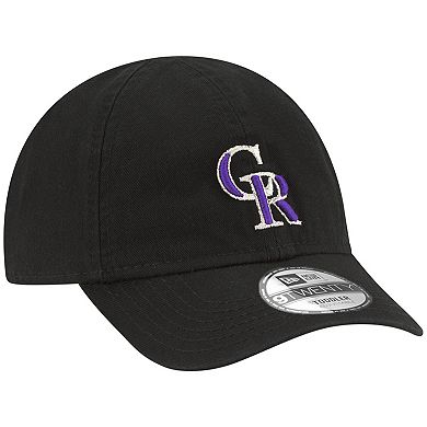 Toddler New Era Black Colorado Rockies My First 9TWENTY Flex Hat