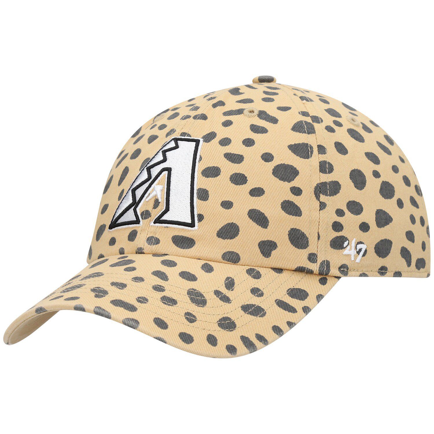 Image for Unbranded Women's '47 Tan Arizona Diamondbacks Cheetah Clean Up Adjustable Hat at Kohl's.