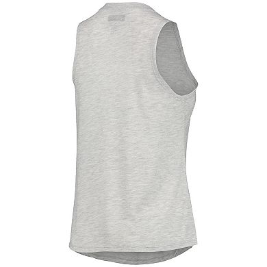 Women's Concepts Sport Heathered Gray/Black New England Patriots Profound Tank Top & Leggings Sleep Set