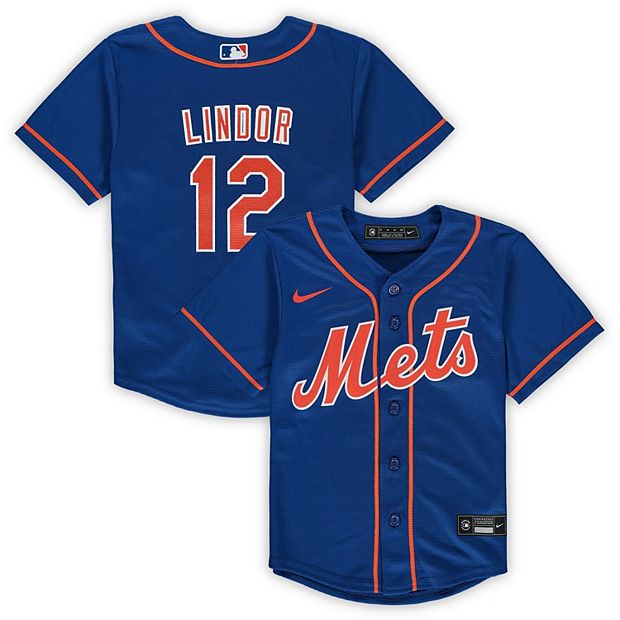 Men's New York Mets Francisco Lindor Nike Royal Alternate Replica