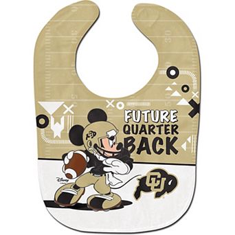 WinCraft Colorado Buffaloes Disney Mickey All Pro Baby Bib