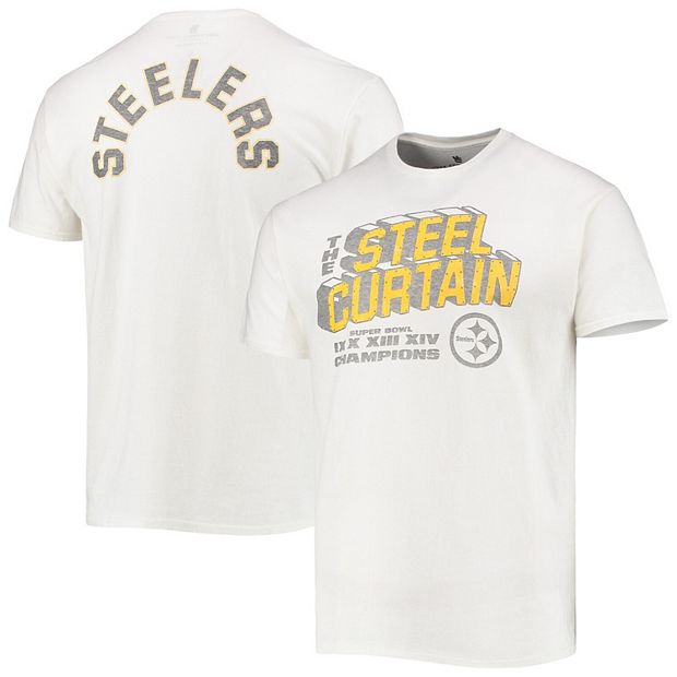 Men's Junk Food White Pittsburgh Steelers Local T-Shirt
