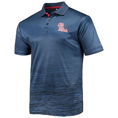 Men's Colosseum Navy Ole Miss Rebels Marshall Polo