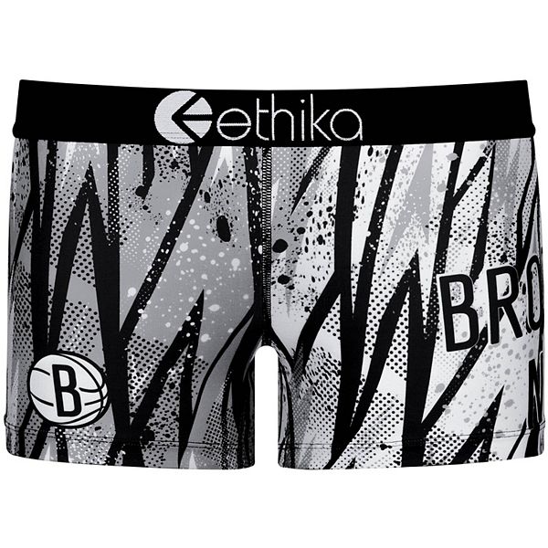 Women's Ethika Black Brooklyn Nets Underwear
