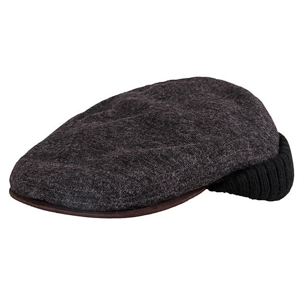 Dockers men's wool newsboy 2024 cap with ear flaps