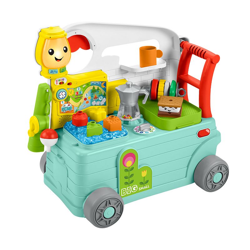 49708353 Fisher-Price 3-in-1 On-the-Go Camper, Multicolor sku 49708353