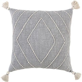 Rizzy Home Lily Down Fill Throw Pillow