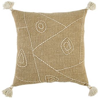 Rizzy Home Linn Throw Pillow