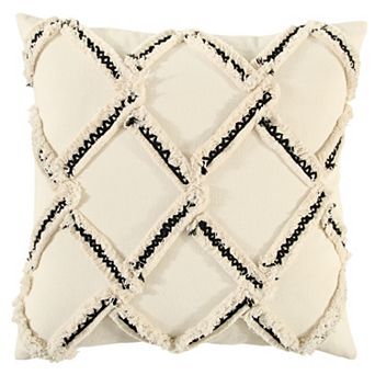 Rizzy Home Liva Down Fill Throw Pillow