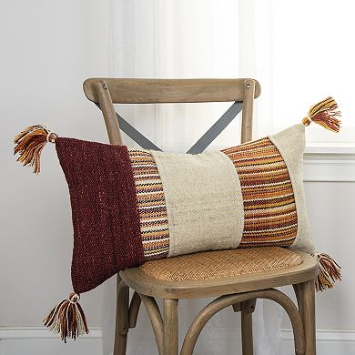 Rizzy Home Lark Down Fill Throw Pillow