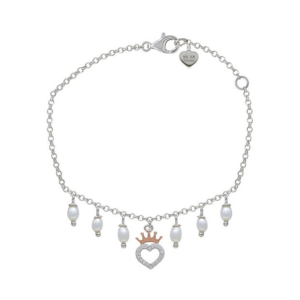 Kohl's silver store charm bracelets