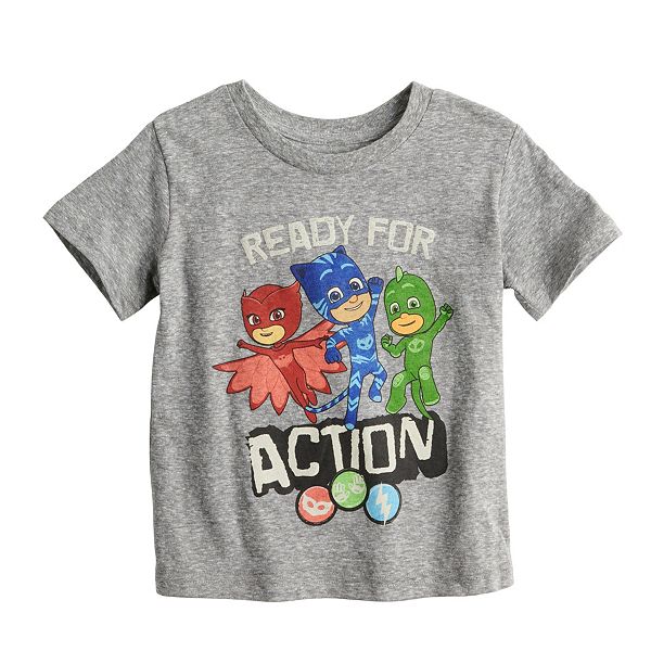 Toddler Boy Disney PJ Masks "Ready for Action" Graphic Tee by Jumping