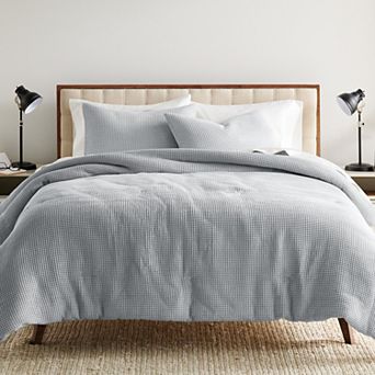 Sonoma Goods For Life® Andorra Waffle Duvet Set with Shams