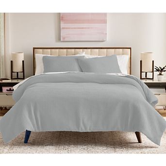 Sonoma Goods For Life® Andorra Waffle Duvet Set with Shams