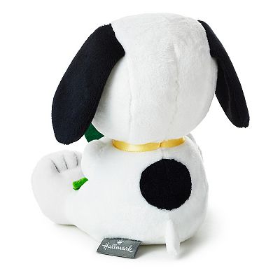Hallmark Peanuts Snoopy Plush with Flower Bouquet