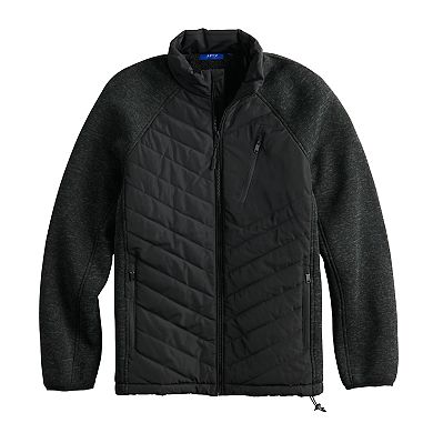 Men's Apt. 9® Standard-Fit Sherpa-Lined Multimedia Jacket