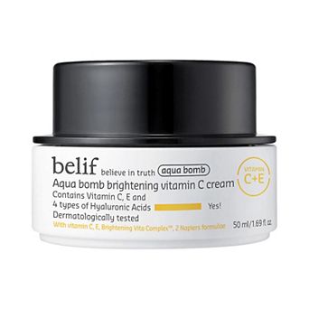 belif Aqua Bomb Brightening Vitamin C Cream with Hyaluronic Acid