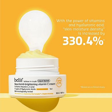 Aqua Bomb Brightening Vitamin C Cream with Hyaluronic Acid