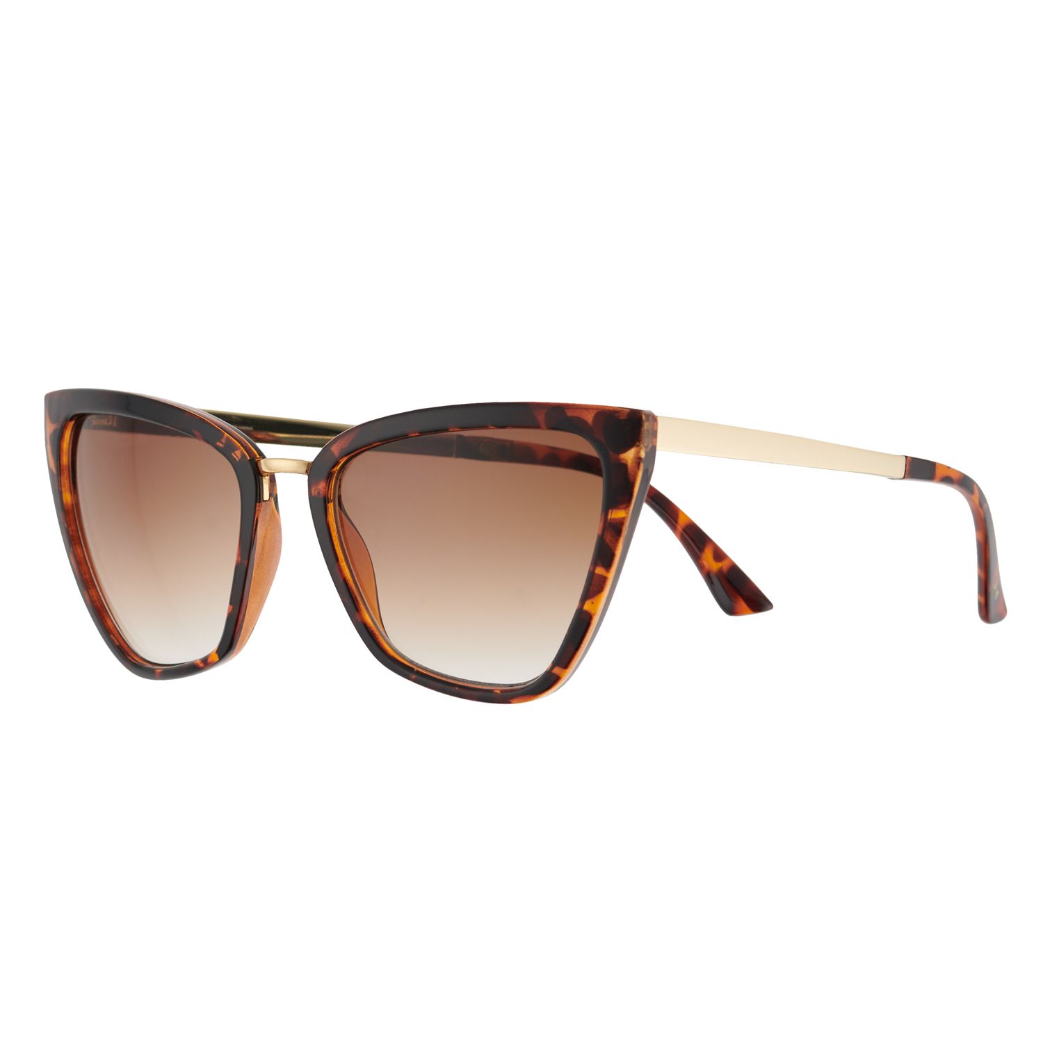 Image for LC Lauren Conrad Women's 57mm Oversized Gradient Cat Eye Sunglasses at Kohl's.