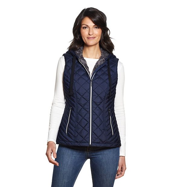 Kohls womens store quilted vests