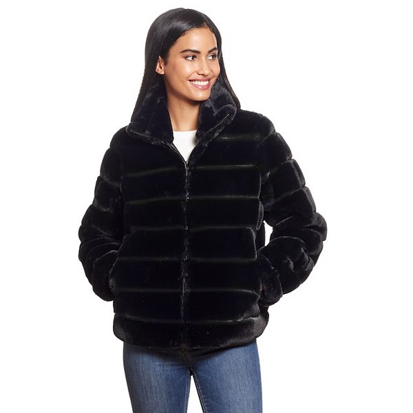 Women's Weathercast Faux-Fur Jacket