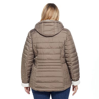 Women's Weathercast Sherpa-Lined Puffer Jacket