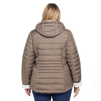 Women's Weathercast Sherpa-Lined Puffer Jacket